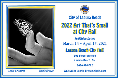 Artist JENNIE BREEZE Exhibit Laguna Beach City Hall